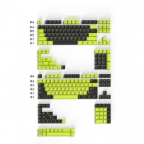 Toxic GMK Style 253 Keys ABS Doubleshot Full Doubleshot Keycaps Set for Cherry MX Mechanical Gaming Keyboard
